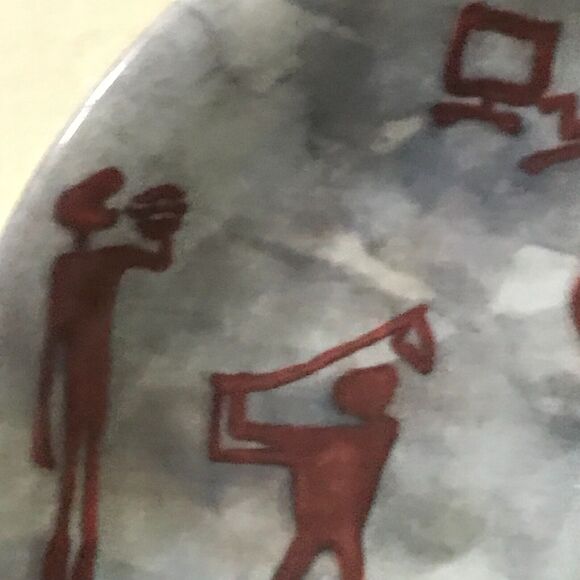 Rorstrand Sweden Fran artusende Millenials 2000 Plate Golf Millennieskiftet - Picture 3 of 12